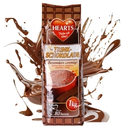 Czekolada do picia HEARTS 1KG CAPPUCINO TRINK CHOCOLATE Czekolada do picia HEARTS 1KG CAPPUCINO TRINK CHOCOLATE